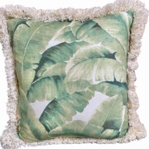 “Lush & Leafy” Square Cushion