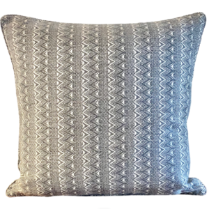 Zig Zag Piped Square Cushion